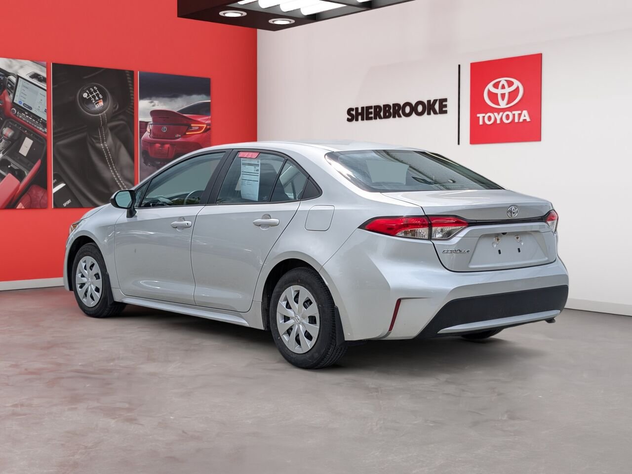 Toyota Corolla L/AC/CAMÉRA DE RECUL/COMMANDES AUDIO AU VOLANT/BLUETOOTH 2022 Argent Sherbrooke - photo #1