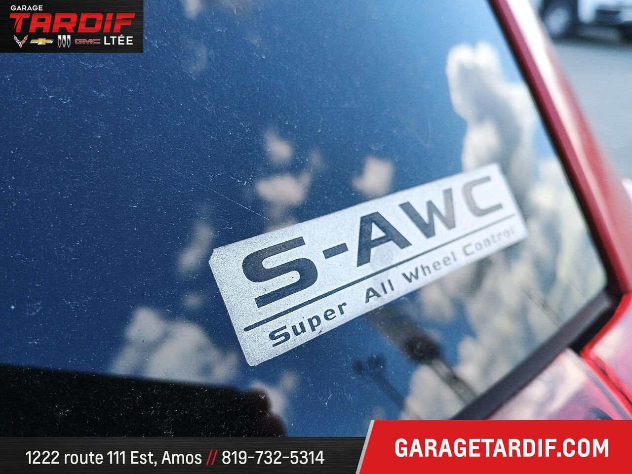 Mitsubishi Outlander PHEV 10620C 2018 Rouge Amos - photo #8