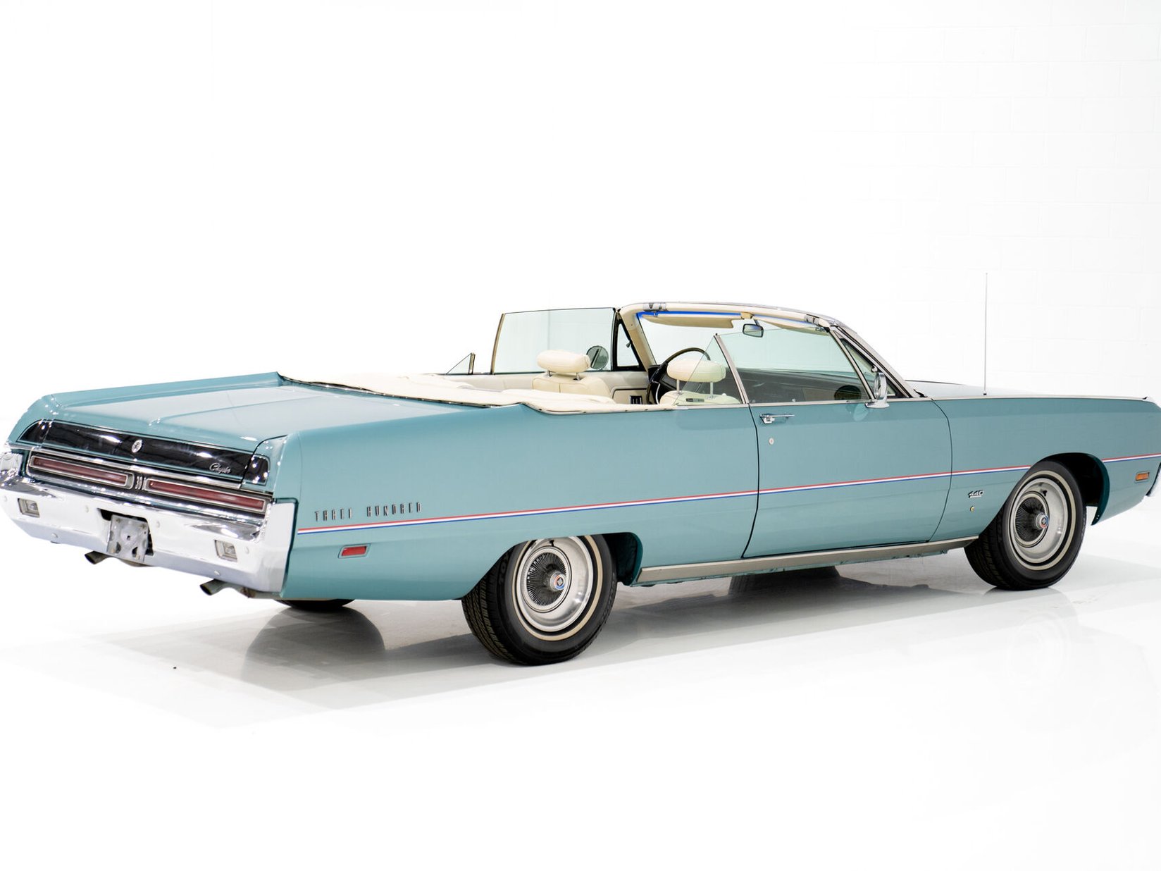 Chrysler 300 1969 Bleu Montréal - photo #33