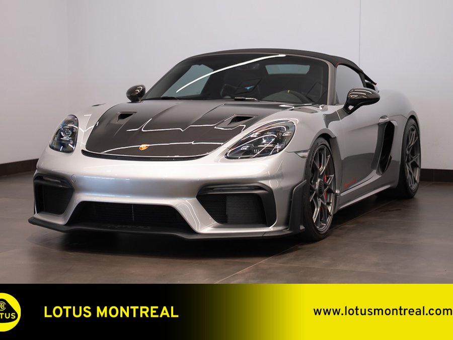 2024 Porsche 718 Spyder 2024 Silver