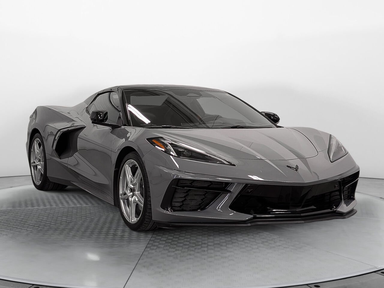 CHEVROLET CORVETTE STINGRAY CABRIOLET Exhaust Performance Suspension Active Bas Km 2024 GRIS LOUP DE MER- TRIPLE COUCHE Sherbrooke - photo #2