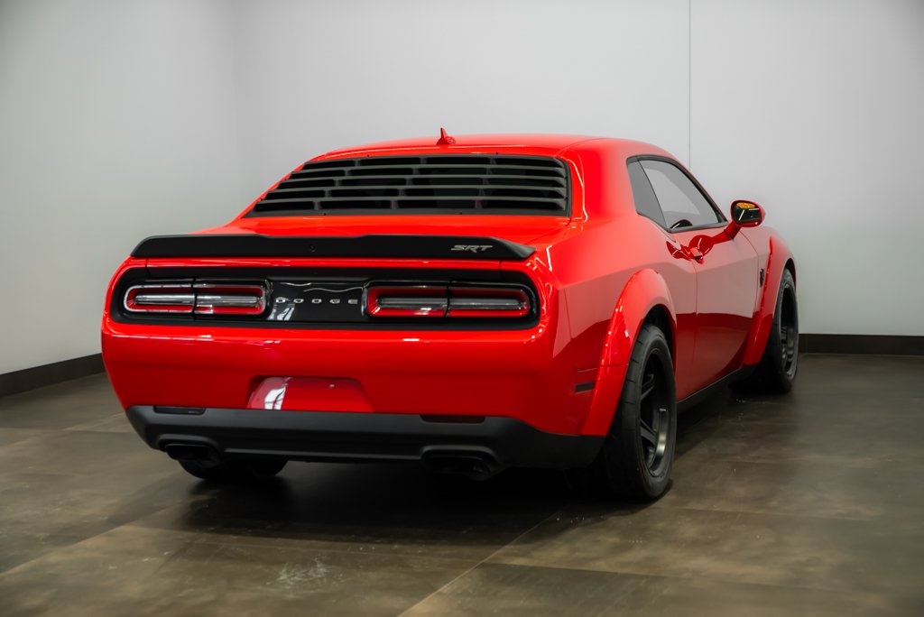 2018 Dodge Challenger SRT Demon RWD / Crate included + Sunroof Red Kirkland - photo #3