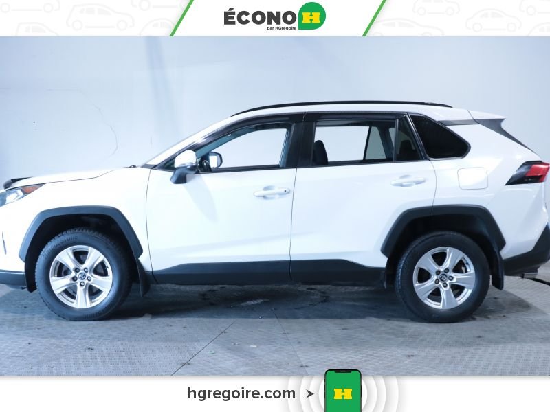 Toyota Rav 4 822554 | XLE AWD GR ÉLEC A/C BLUETOOTH CAMÉRA MAGS 2019 Blanc Laval - photo #4