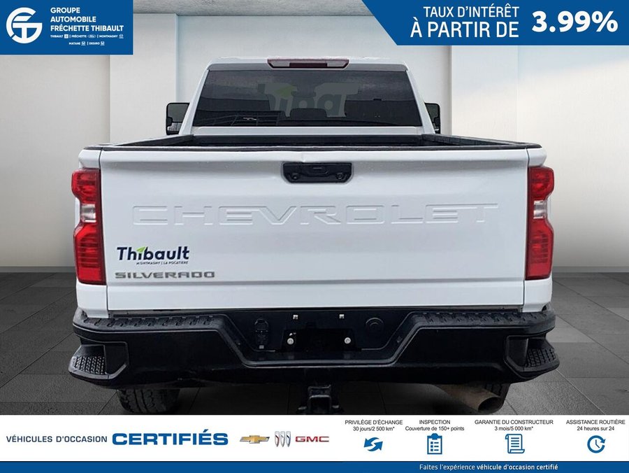 Chevrolet Silverado 2500HD WT cabine multiplace 4RM 172 po 2024 Blanc