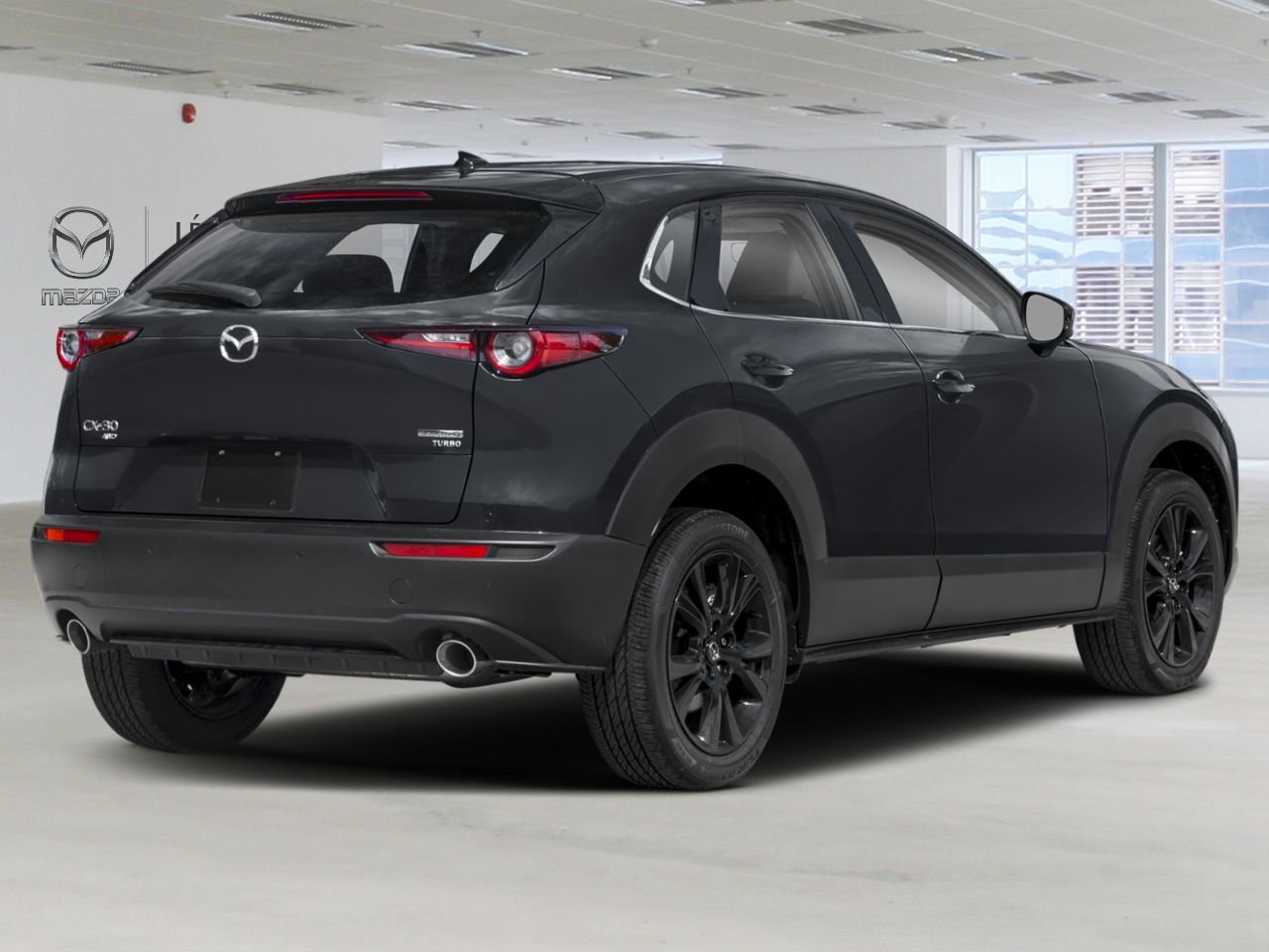 2026 Mazda CX-30 GT TI avec moteur turbo Jet Black Mica Laval - photo #2