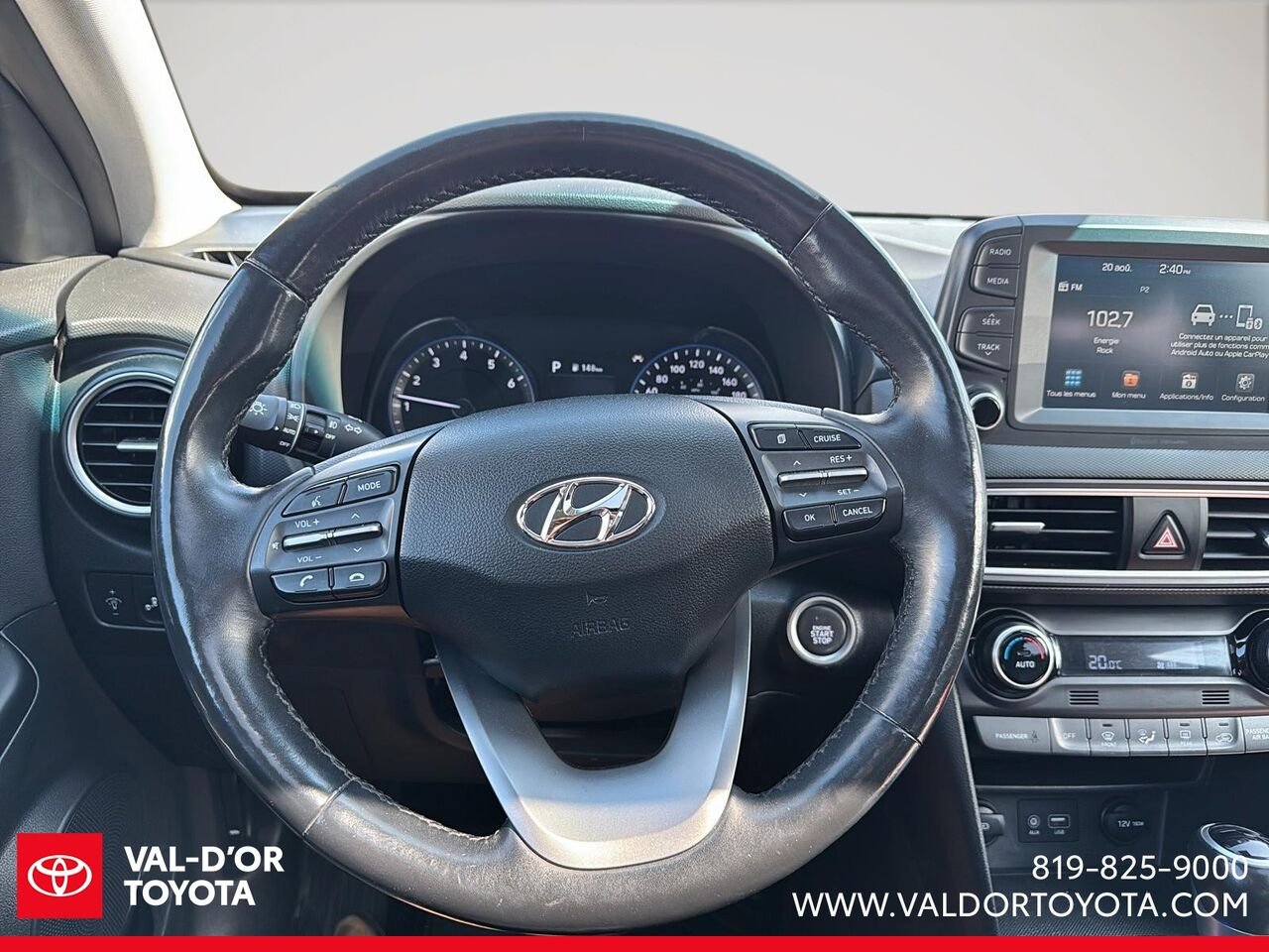 Hyundai Kona 2.0L Luxe TI 2019 Noir Val-d'Or - photo #10