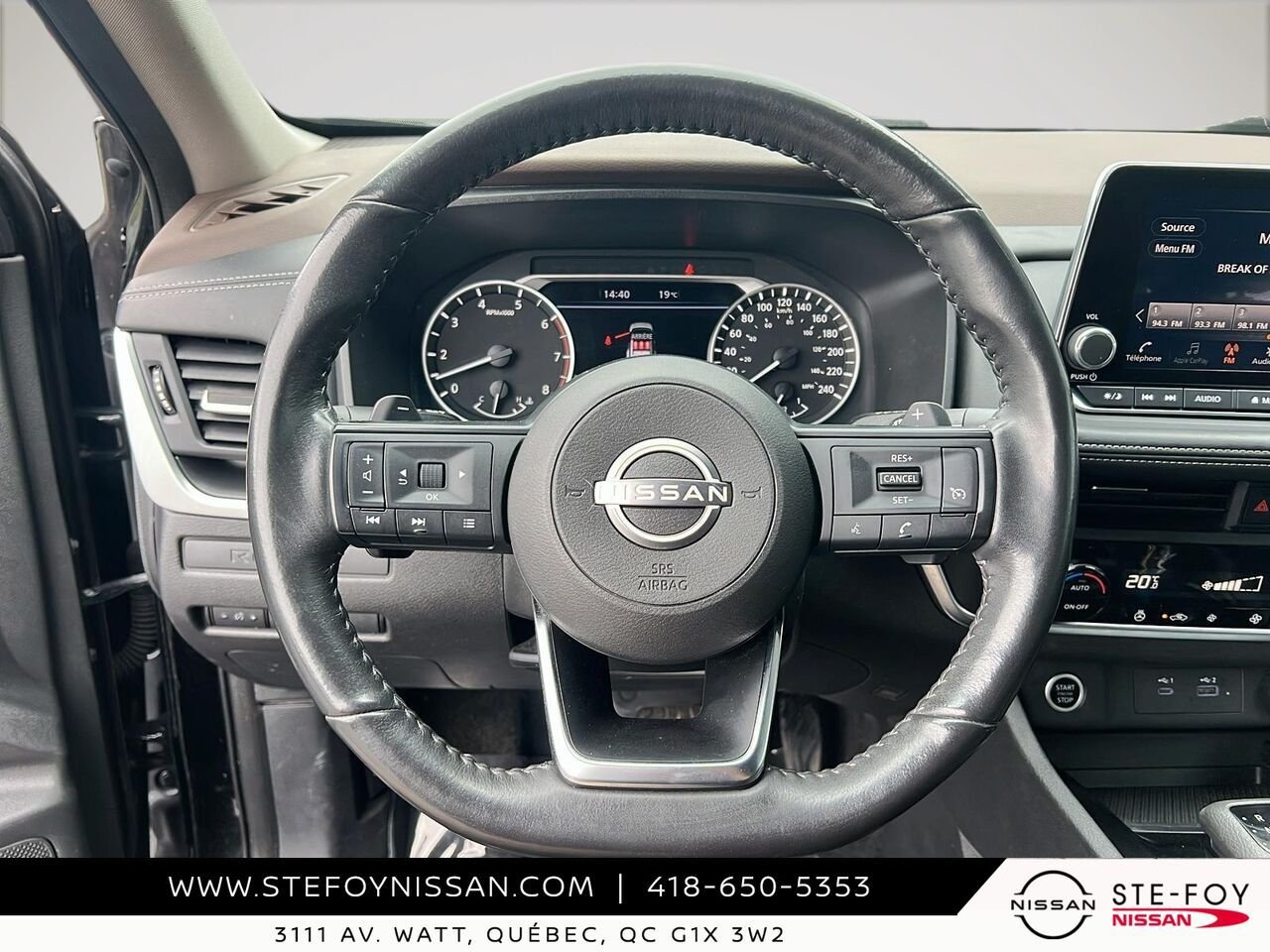 2023 Nissan ROGUE S TRACTION INTEGRALE Black Ste-Foy - photo #10