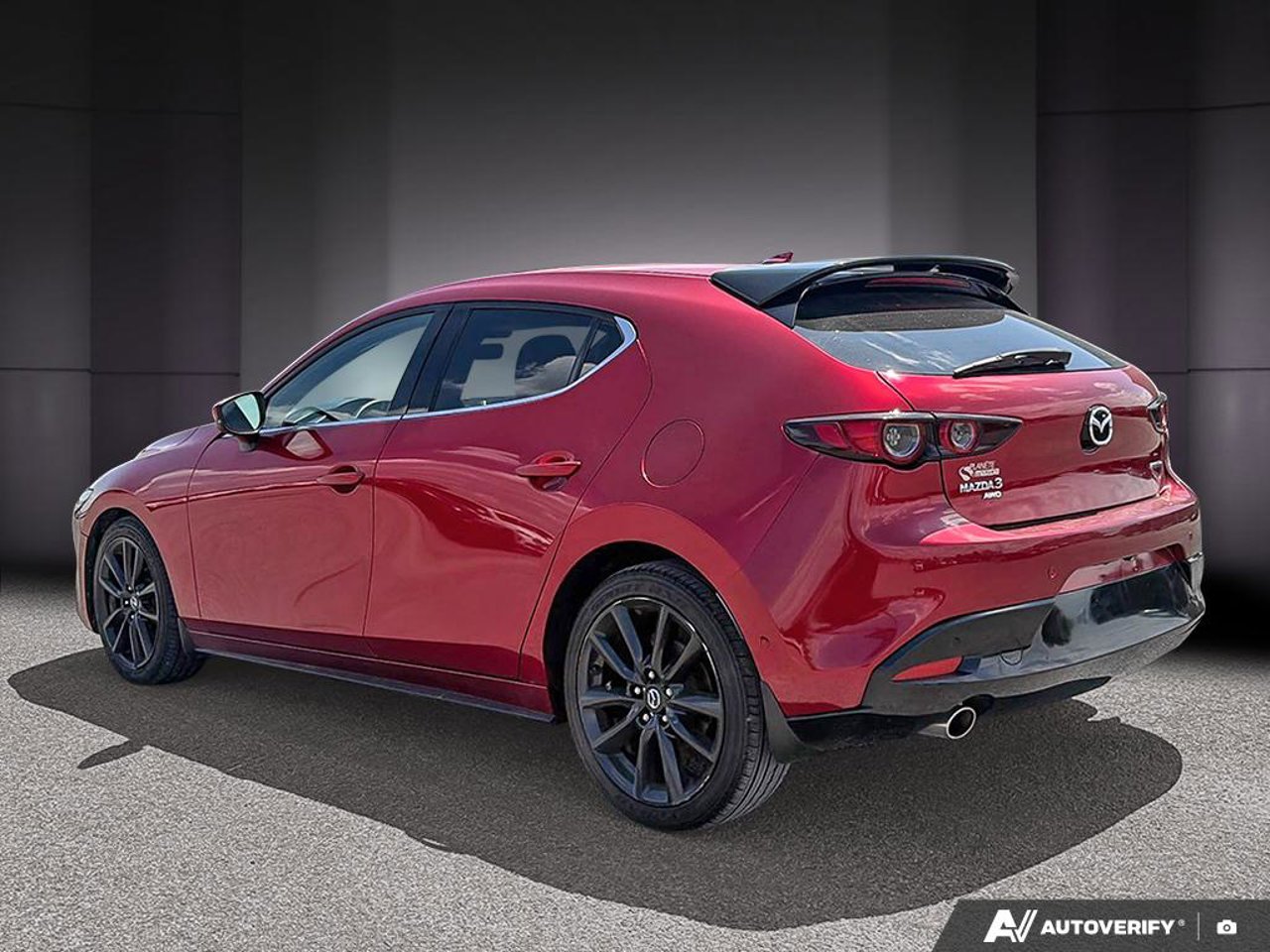 2019 Mazda Mazda3 Sport JM1BPBMMXK1121824 Red Mirabel - photo #2
