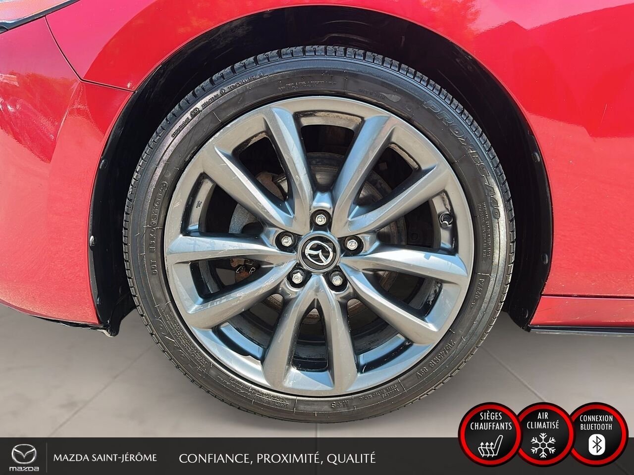 2019 Mazda Mazda3 Sport GT | TOIT OUVRANT | MAGS | AUTOMATIQUE | Red Saint-Jérôme - photo #11