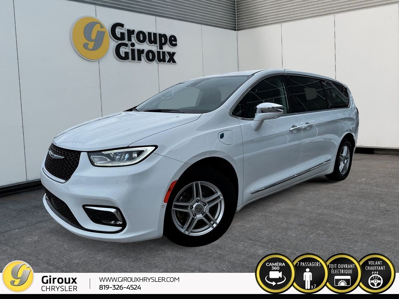 Chrysler Pacifica Hybrid 2022 Blanc Sainte-Agathe-des-Monts - photo #0