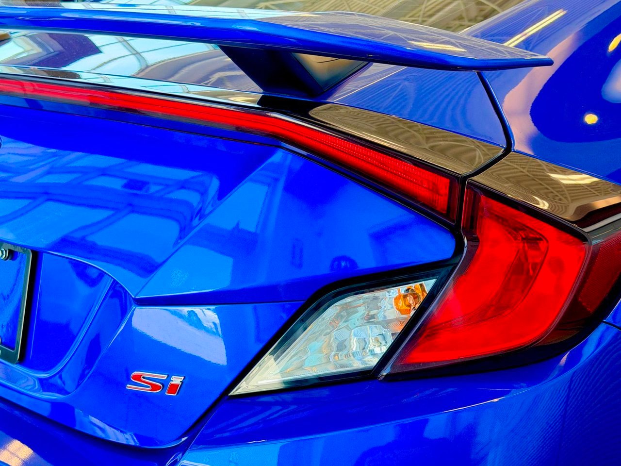 2020 Honda Civic Si Coupe Blue Notre-Dame-des-Prairies - photo #12