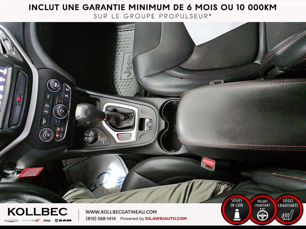 JEEP CHEROKEE Trailhawk 4x4 2018 Bleu Ottawa & Gatineau - photo #25