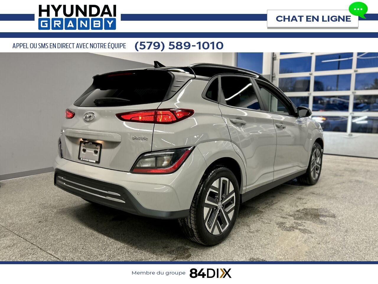 2023 Hyundai Kona Electric Grey Granby - photo #6