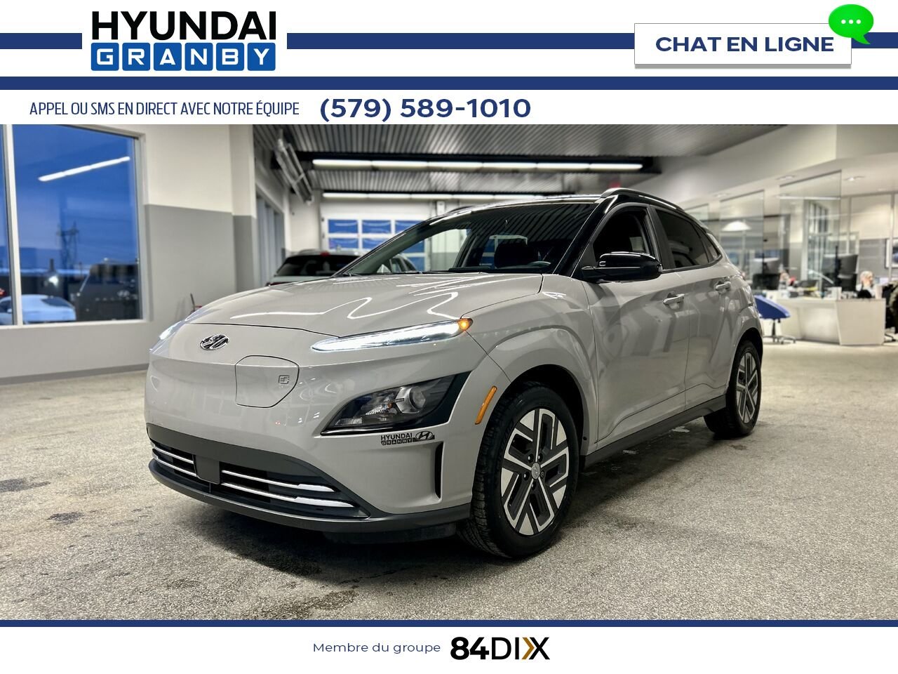 2023 Hyundai Kona Electric Grey Granby - photo #3