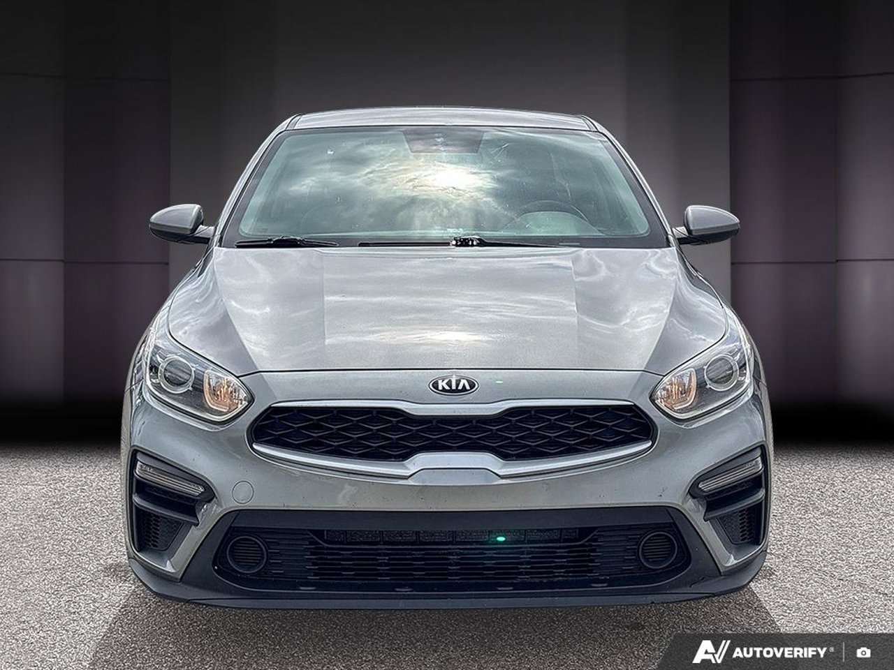 Kia Forte 3KPF24AD8ME321696 2021 Gris Mirabel - photo #7
