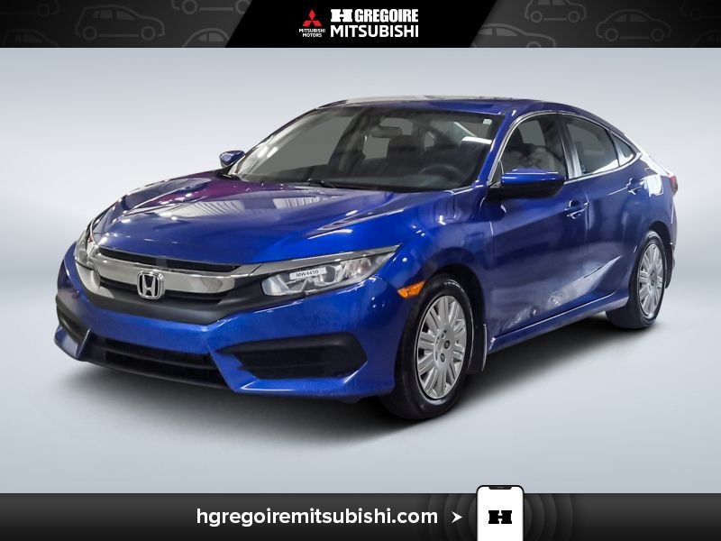 2018 Honda Civic Blue Laval - photo #2