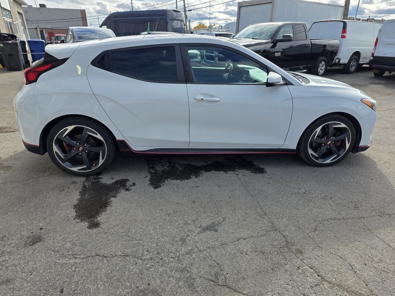 Hyundai Veloster 2019 Blanc Longueuil, - photo #6
