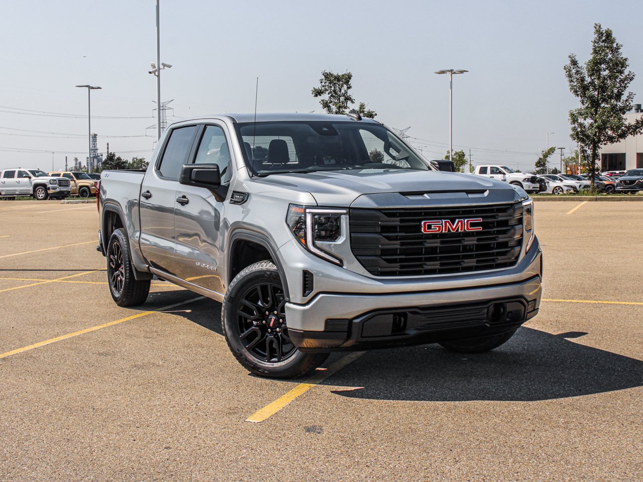 2024 GMC Sierra 1500 4WD Crew Cab 147 Pro Grey Sherwood Park - photo #1