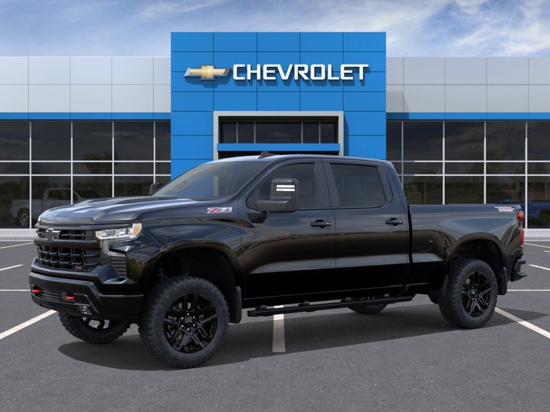 CHEVROLET Silverado 1500 K1500 SILVERADO CREW CAB LT TRAIL BOSS STD/BOX (2LT) 2026 NOIR Rivière-du-Loup - photo #1