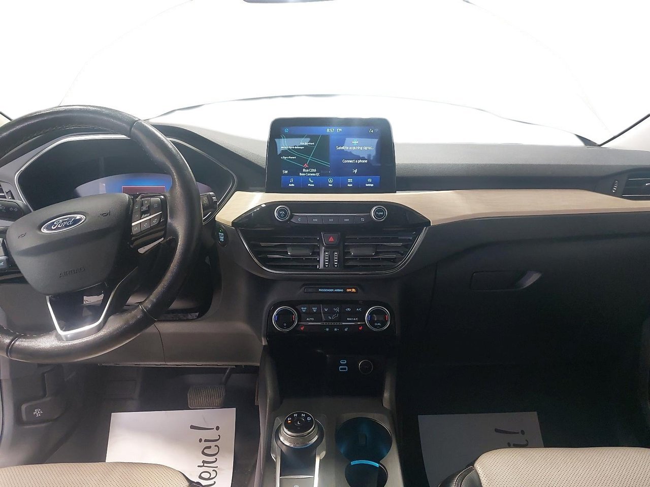 Ford Escape NIV 1FMCU9DZXMUA04985 2021 Blanc Chicoutimi - photo #9