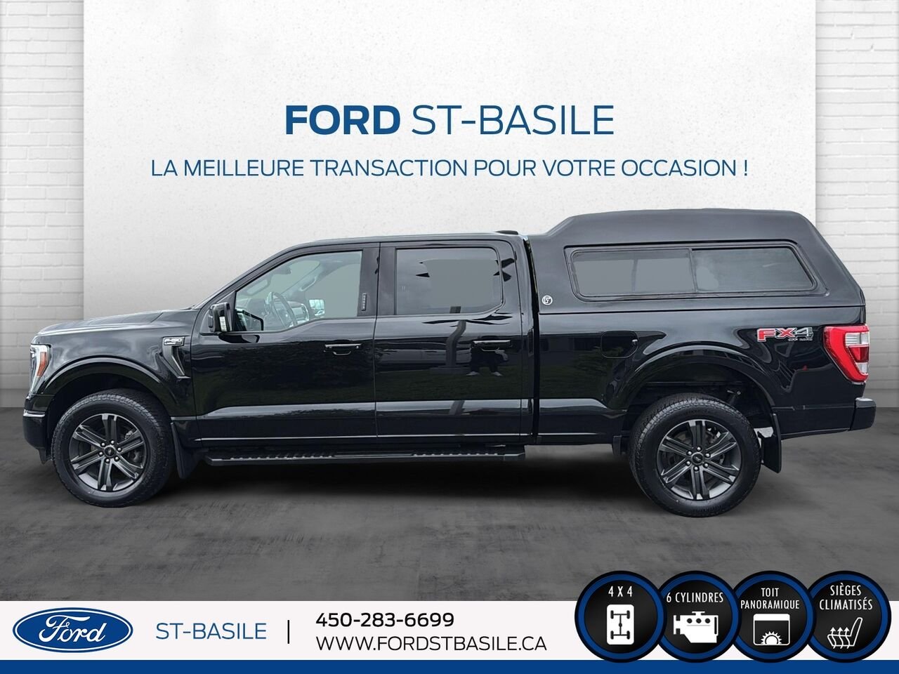 Ford F-150 2023 Noir Saint-Basile-le-Grand - photo #2