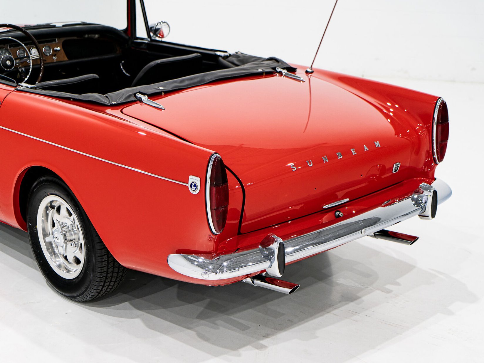 1967 Sunbeam Tiger Unrestored with single repaint **PRIX EN USD** Red Montreal - photo #27