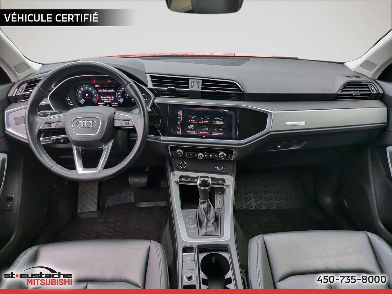 2021 Audi Q3 Red Saint-Eustache - photo #7