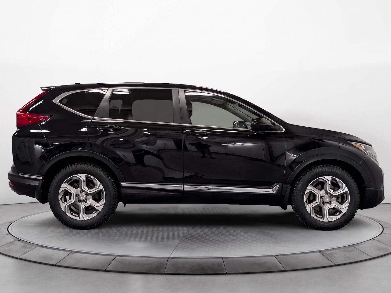 Honda CR-V AWD EX 8 Roues Toit Ouvrant Sièges Chauffants 2019 Bleu Sherbrooke - photo #4