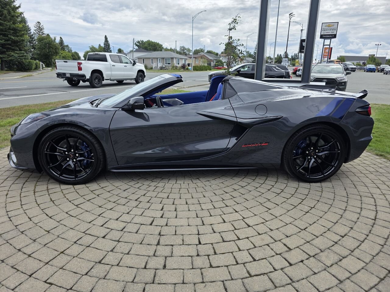 Chevrolet Corvette 3LT 2027 Gris Pitch métallisé Rouyn-Noranda - photo #2
