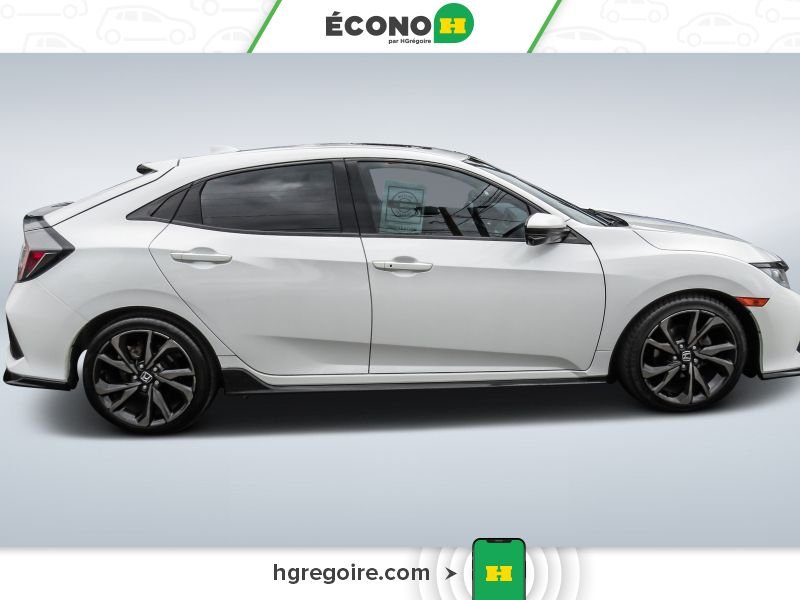 2019 Honda Civic White Laval - photo #8
