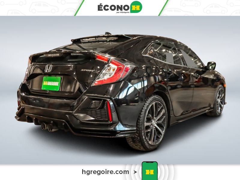 2020 Honda Civic Black Saint-Eustache - photo #7