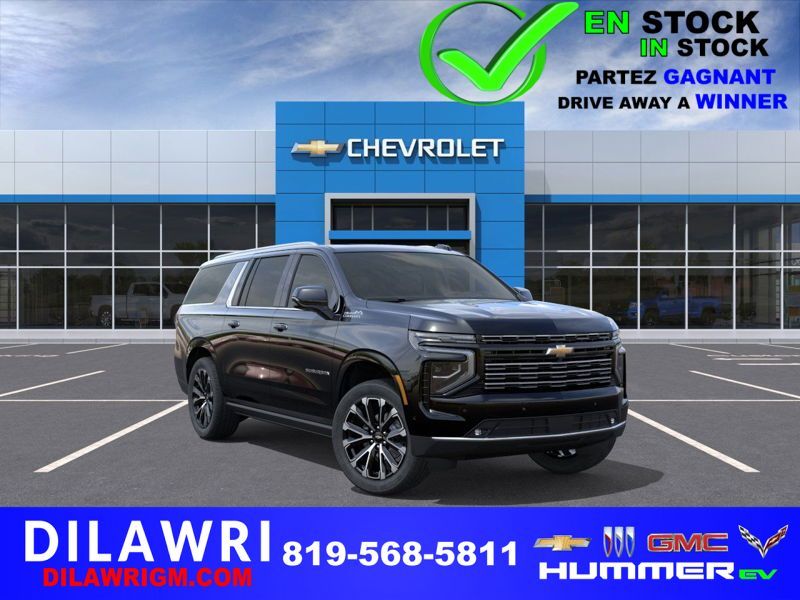 Black 2026 Chevrolet Suburban SUV / Crossover Four-Wheel Drive Automatic
