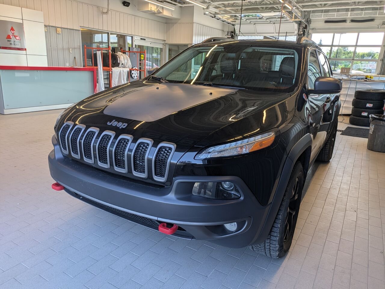 Jeep Cherokee 2017 Noir Gatineau - photo #1