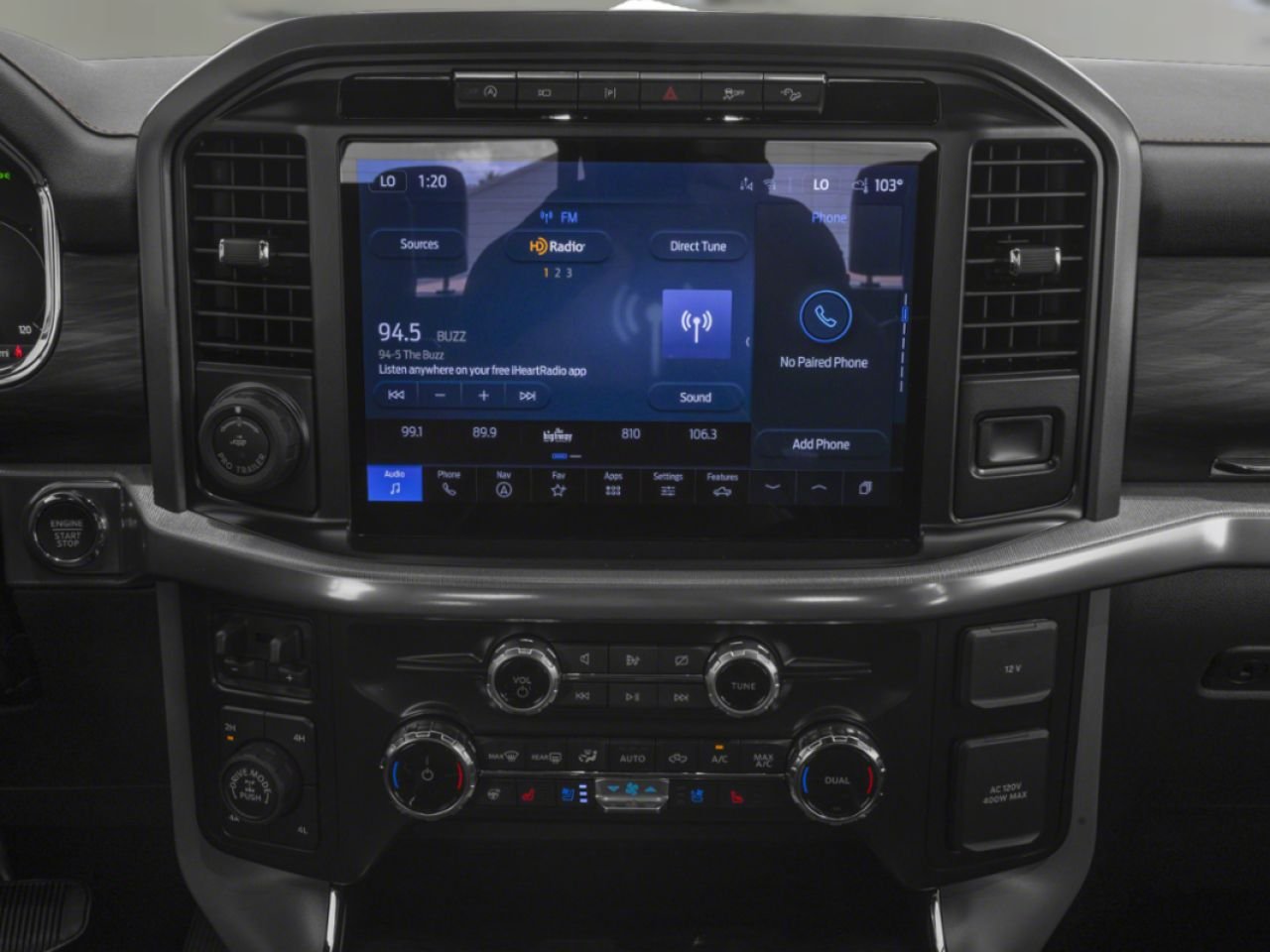 Ford F-150 LARIAT CABINE SUPERCREW 4RM CAISSE DE 6,5 PI 2025 Noir agate métallisé Châteauguay - photo #10