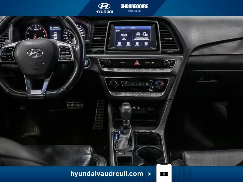 Hyundai Sonata 2018 Blanc Laval - photo #24