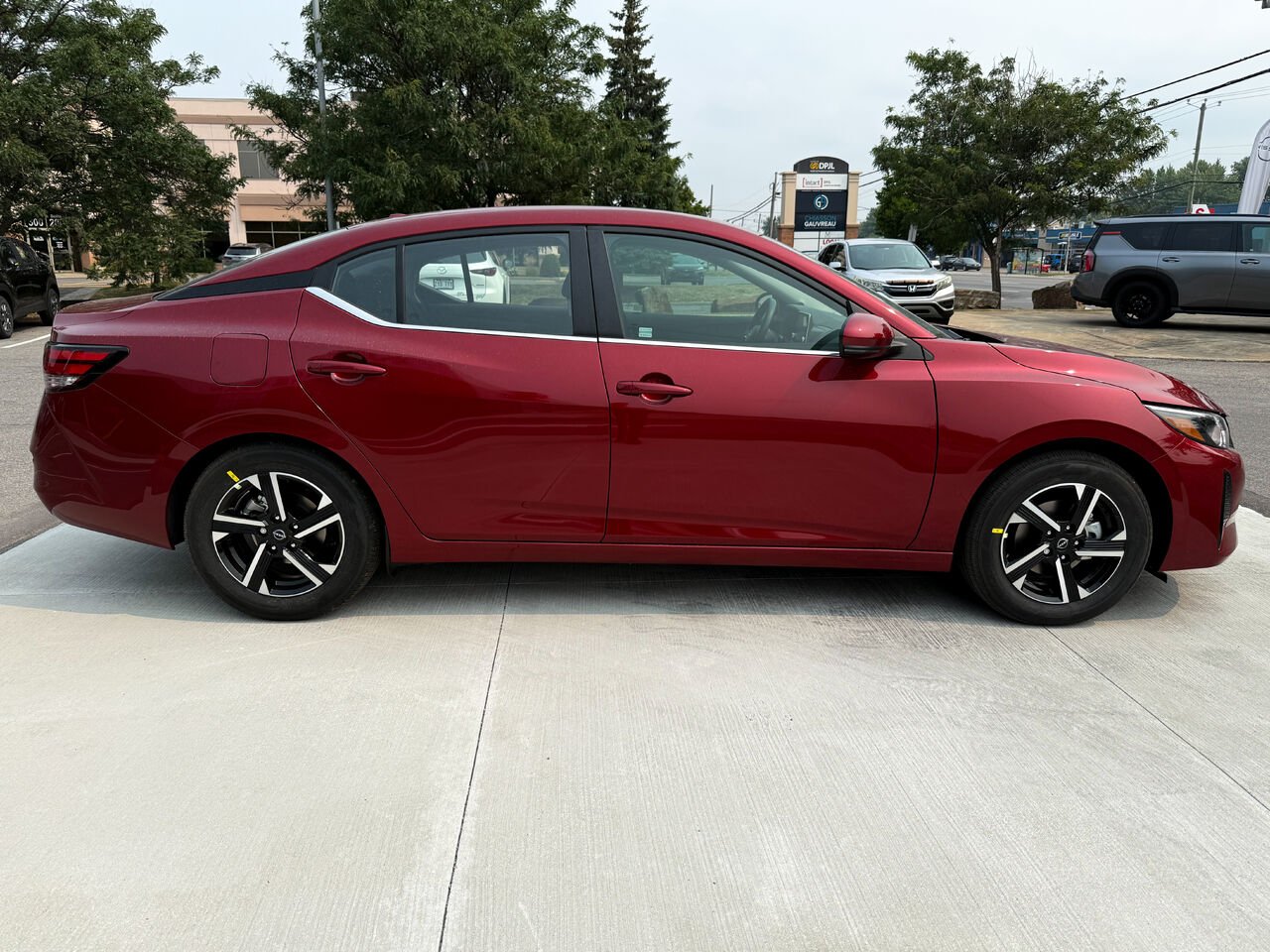 2025 Nissan Sentra SENTRA SV TOIT OUVRANT Scarlet Ember Tintcoat Châteauguay - photo #3