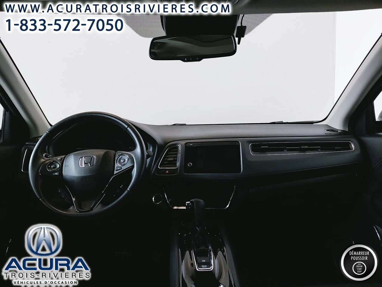 Honda HR-V TOURING 2020 Noir Trois-Rivières - photo #14