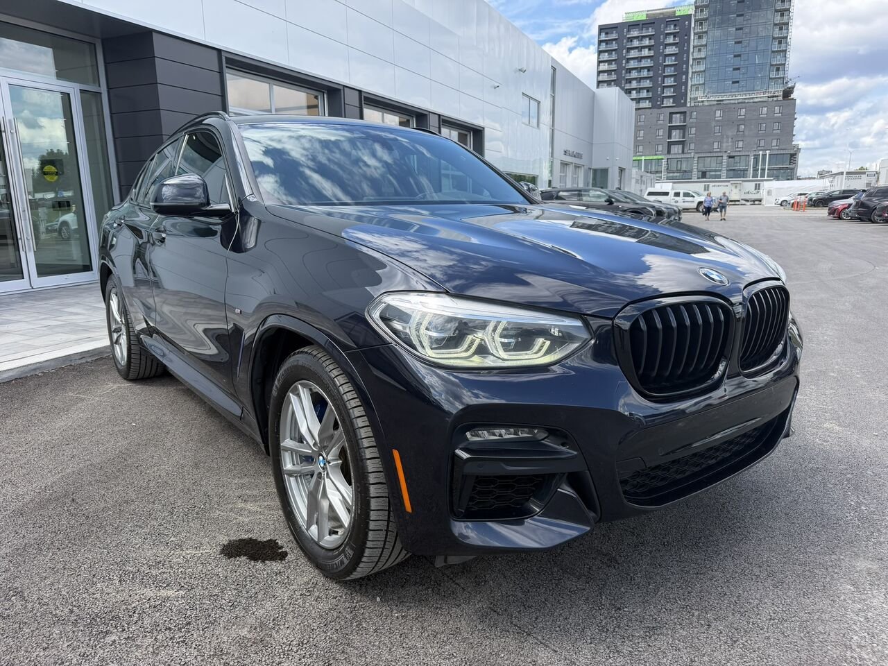 BMW X4 M40i COUPE 2021 Bleu Laval - photo #10