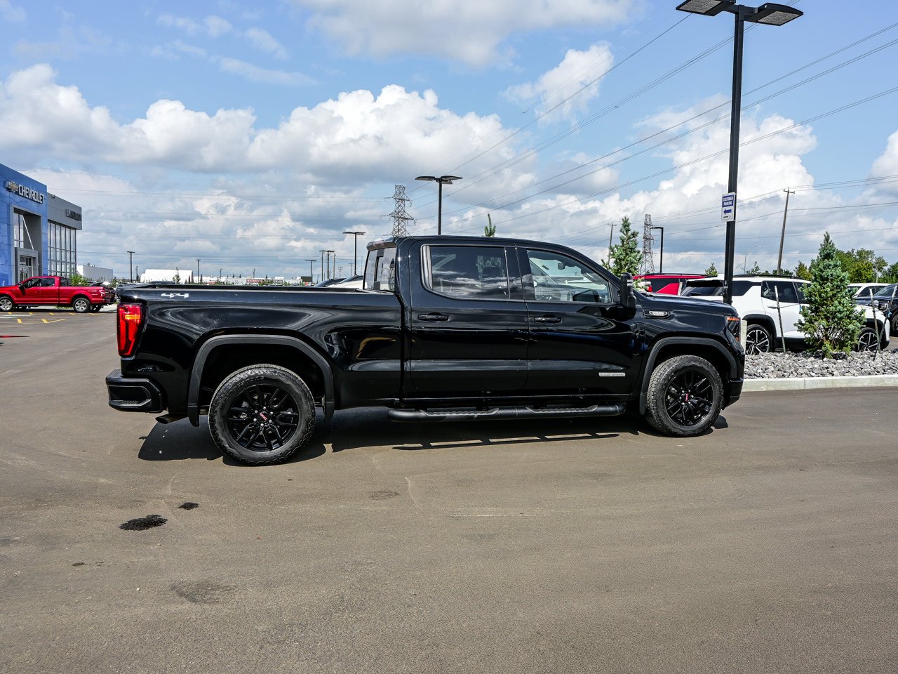 2023 GMC Sierra 1500 4WD Crew Cab 157 Elevation Black Sherwood Park - photo #14