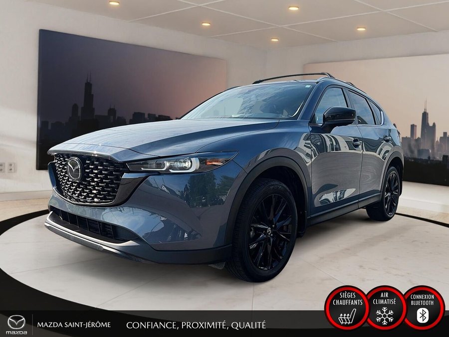 Mazda CX-5 Édition Kuro | AWD | TOIT OUVRANT | CUIR | 2022 Gris
