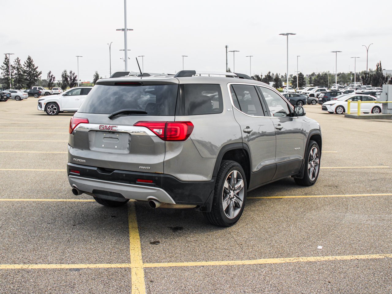 2019 GMC Acadia AWD 4dr SLT w/SLT-2 gray Sherwood Park - photo #8