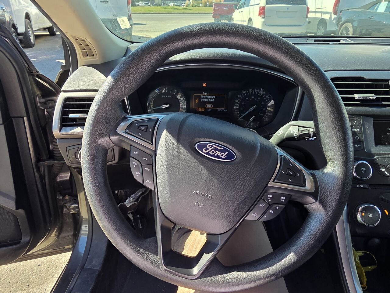 2017 Ford fusion Grey  - photo #13