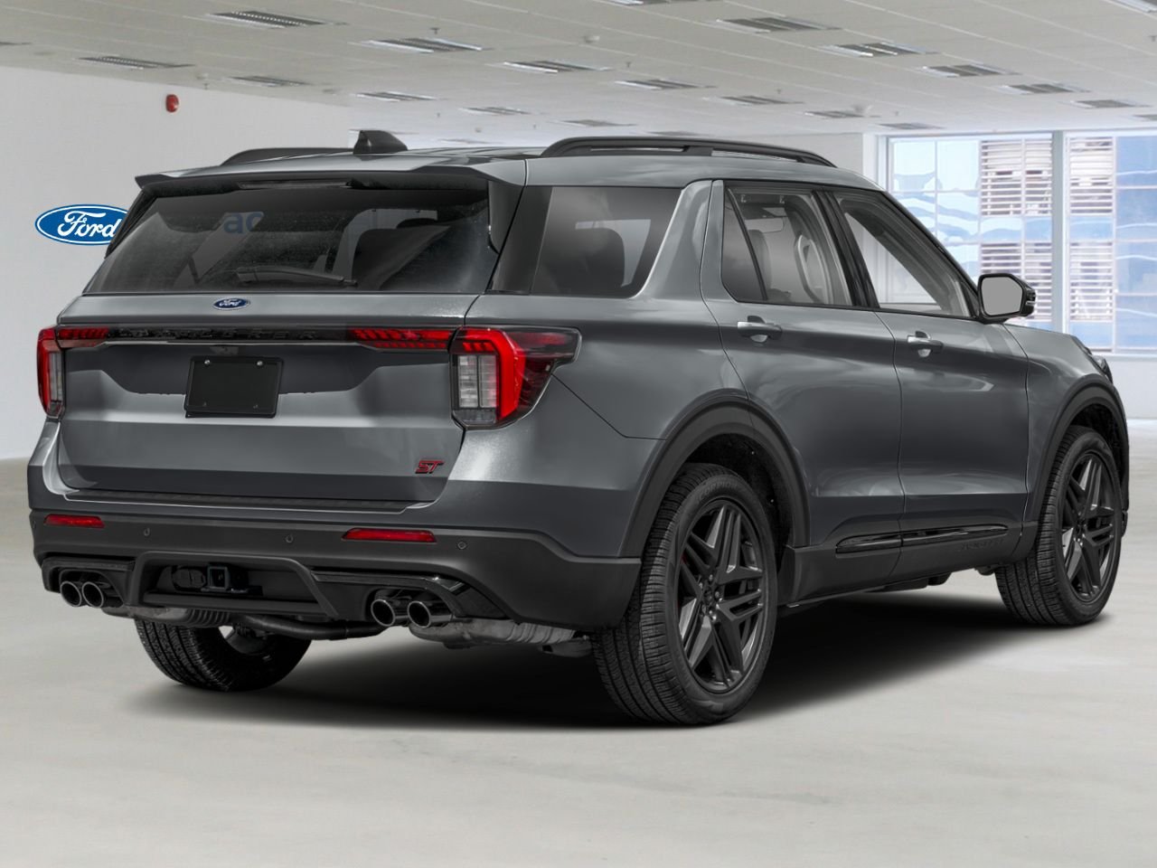 2026 Ford Explorer Carbonized Grey Metallic Rouyn-Noranda - photo #1