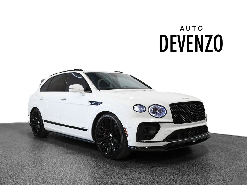 White 2021 Bentley Bentayga SUV / Crossover All-Wheel Drive 8-Speed Automatic