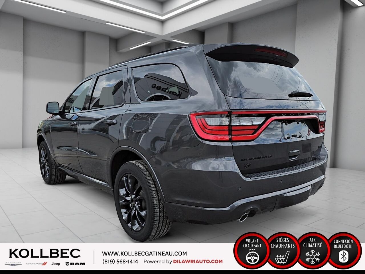 Dodge Durango GT TI 2026 Gris vaporeux Ottawa & Gatineau - photo #17