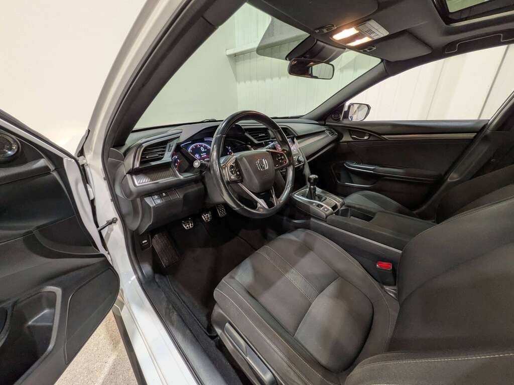 Honda Civic Hatchback Sport Manual 2019 Blanc Val-David - photo #9