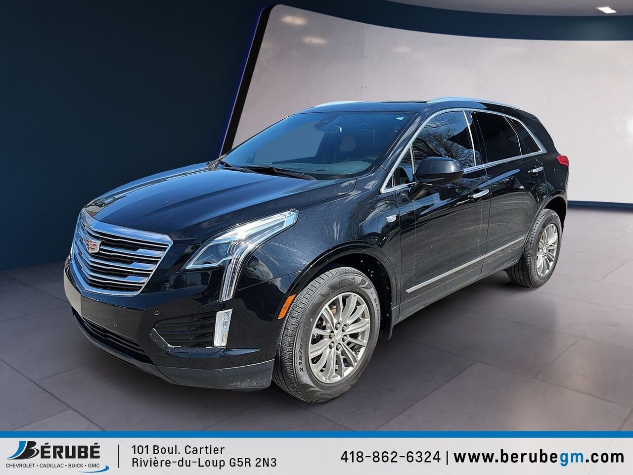 2018 CADILLAC XT5 AWD Black Rivière-du-Loup - photo #0