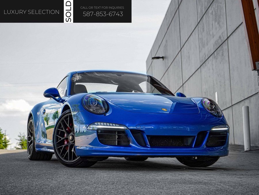 2015 Porsche 911 2015 Blue