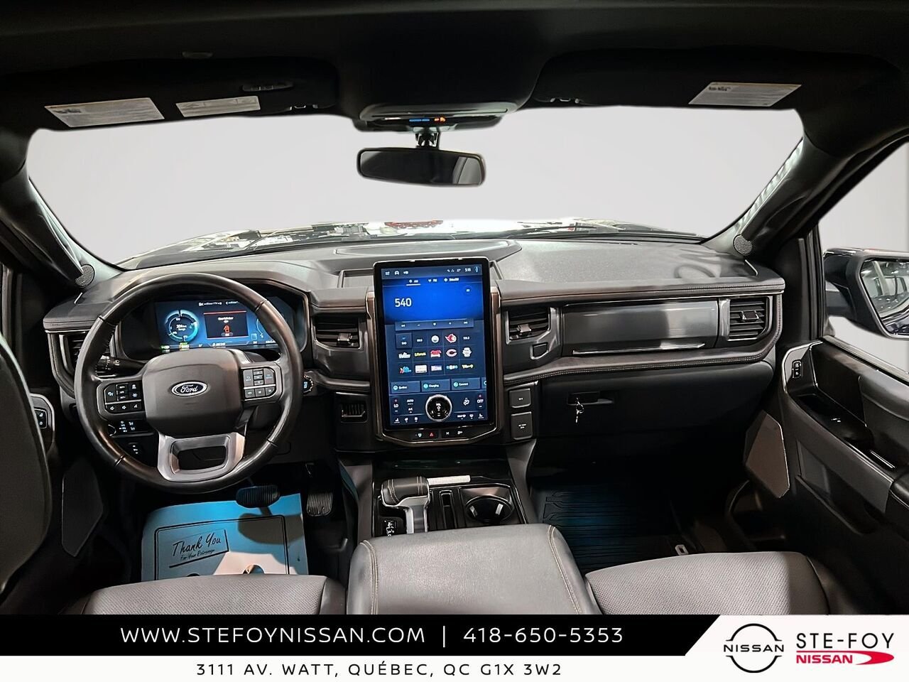 Ford F-150 Lightning GROUPE 510 A, standard range 2023 Bleu Ste-Foy - photo #9