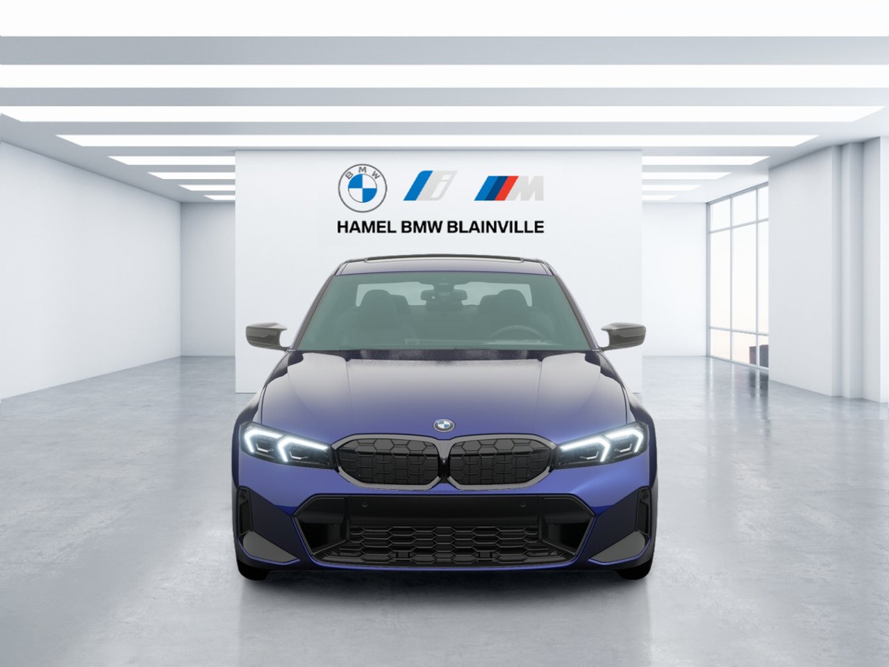 BMW Série 3 M340i xDrive 2026 Bleu course arctique métallique Blainville - photo #2